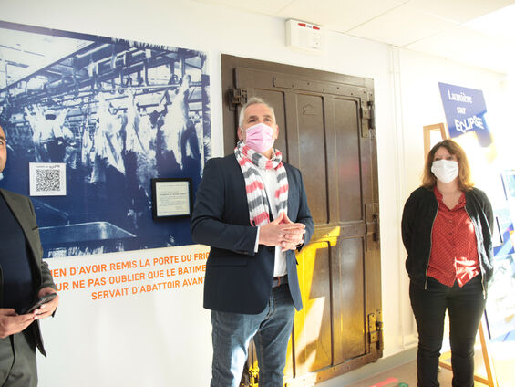 Discours de Mr DAVID HERLIN , directeur du Service Enfance et Jeunesse de Cambrai devant les élus