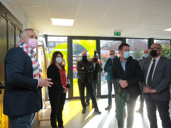 Discours de Mr DAVID HERLIN , directeur du Service Enfance et Jeunesse de Cambrai devant les élus